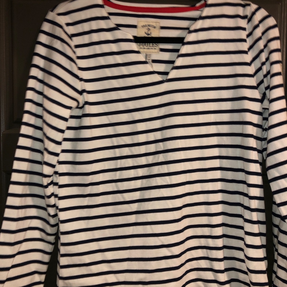 NWT Joules striped top